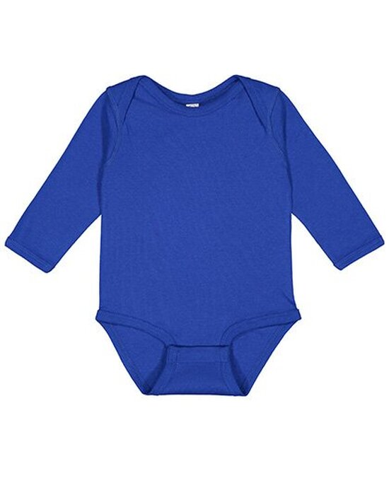 Infant Fine Jersey Long Sleeve Bodysuit