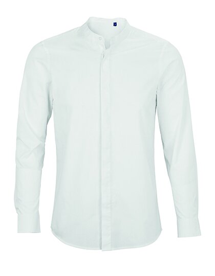 NB3792 Men´s Mao Collar Shirt Bart