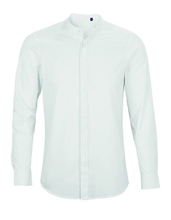 NB3792 Men´s Mao Collar Shirt Bart
