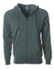 Unisex Midweight Special Blend Raglan Zip Hood