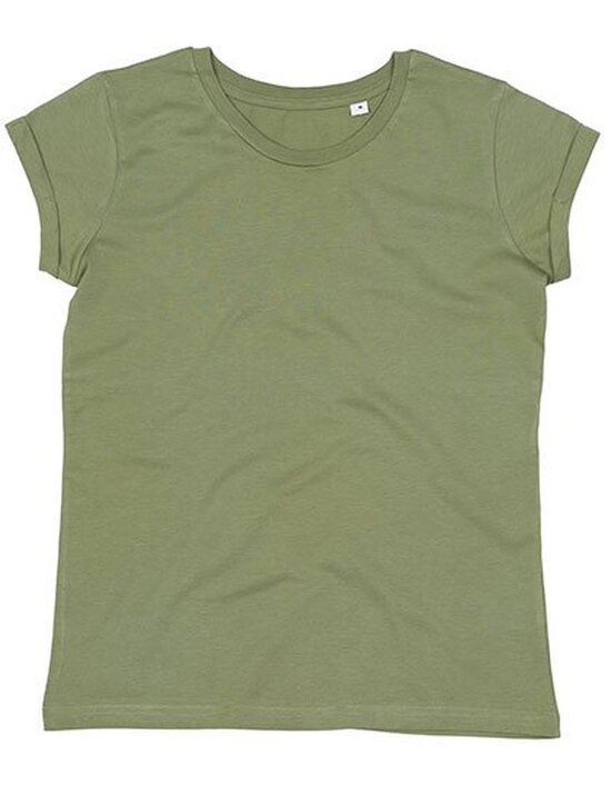 Women`s Roll Sleeve T