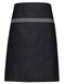 Domain Contrast Denim Waist Apron