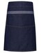 Domain Contrast Denim Waist Apron