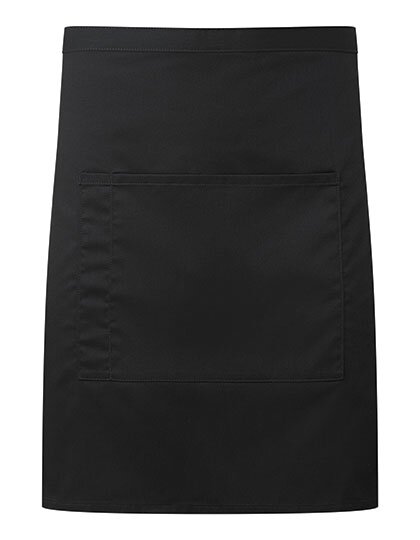 PW141 Premier Workwear Colours Mid Length Apron with Pocket