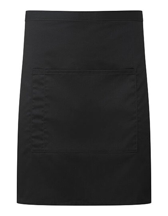 PW141 Premier Workwear Colours Mid Length Apron with Pocket
