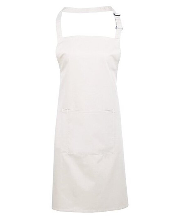 Colours Collection Bib Apron with Pocket