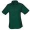 Ladies` Poplin Short Sleeve Blouse