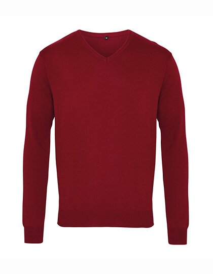 Men`s V-Neck Knitted Sweater