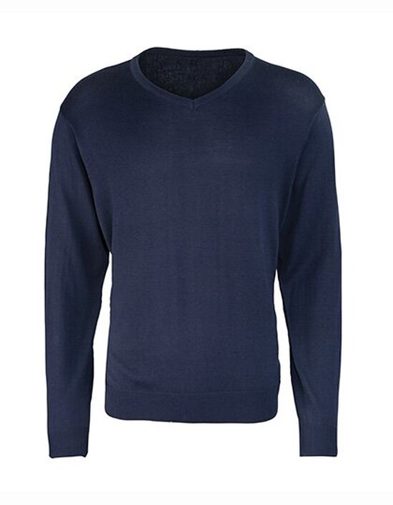 Men`s V-Neck Knitted Sweater
