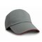 Herringbone Cap with Sandwich Peak