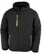RT240 Recycled Black Compass Padded Winter Jacket