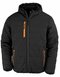 RT240 Recycled Black Compass Padded Winter Jacket