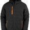 RT240 Recycled Black Compass Padded Winter Jacket