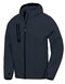 3-Layer Recycled Printable Hooded Casual Softshell Jacket