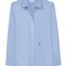 Women`s Blouse Slim Fit Check/Stripes Longsleeve
