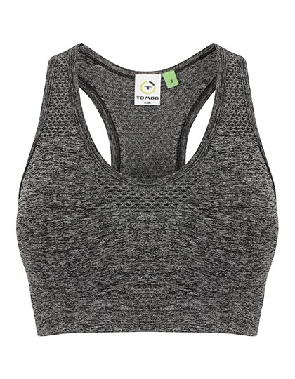 Ladies` Seamless Crop Top