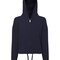 Kids Recycled Cropped Oversize Full-Zip Hoodie