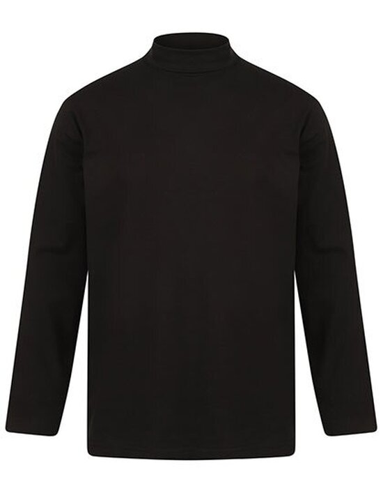 Roll-Neck Long-Sleeve Top