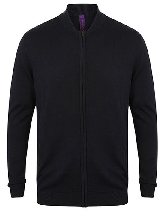 Unisex Zip Through Cardigan