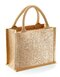 Shimmer Jute Mini Gift Bag