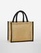 WM473 Westford Mill Natural Starched Jute Midi Bag