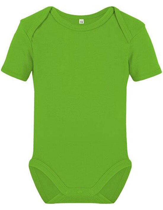 X11120 Organic Baby Bodysuit Short Sleeve Bailey 01