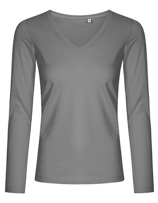 Women´s V-Neck T-Shirt Longsleeve
