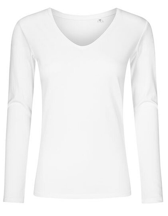Women´s V-Neck T-Shirt Longsleeve