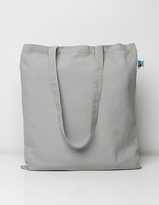 Baumwolltasche, Fairtrade-Baumwolle, lange Henkel