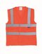 Hi Vis Top Cool Recycled Open Mesh Waistcoat