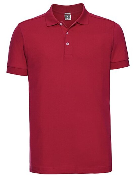 Men`s Fitted Stretch Polo
