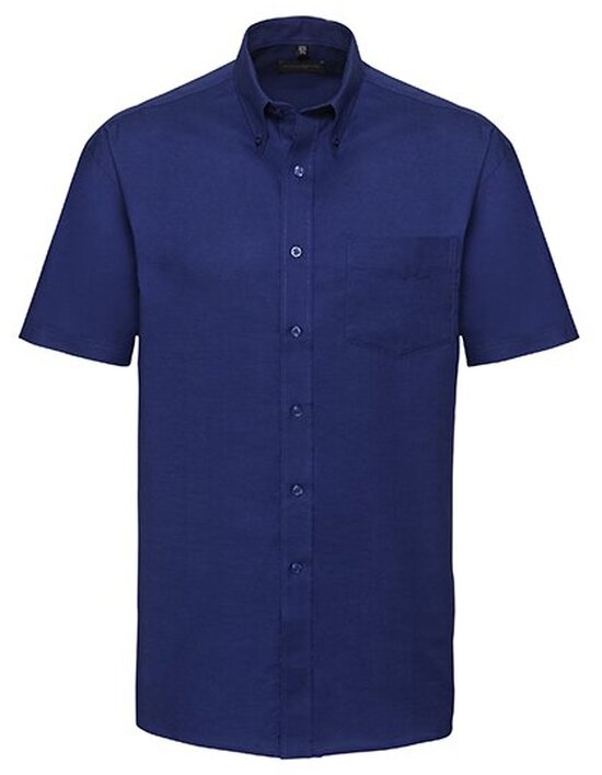Men`s Short Sleeve  Classic Oxford Shirt
