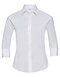 Ladies` 3/4 Sleeve Fitted Stretch Shirt