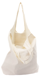 Faltbare Einkaufstasche - recycelte Baumwolle