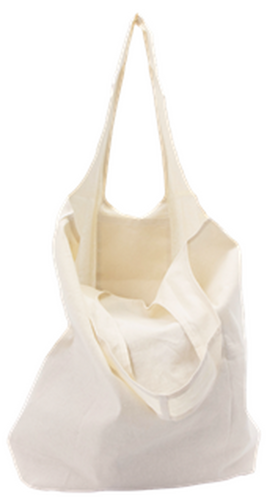 Faltbare Einkaufstasche - recycelte Baumwolle