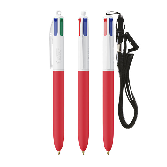 BIC® 4 Colours® Soft with Lanyard