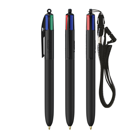 BIC® 4 Colours® Soft with Lanyard