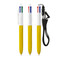 BIC® 4 Colours® Wood Style with Lanyard