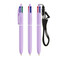 BIC® 4 Colours® Pastel + lanyard