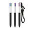 BIC® 4 Colours® ballpen + lanyard