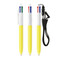 BIC® 4 Colours® ballpen + lanyard