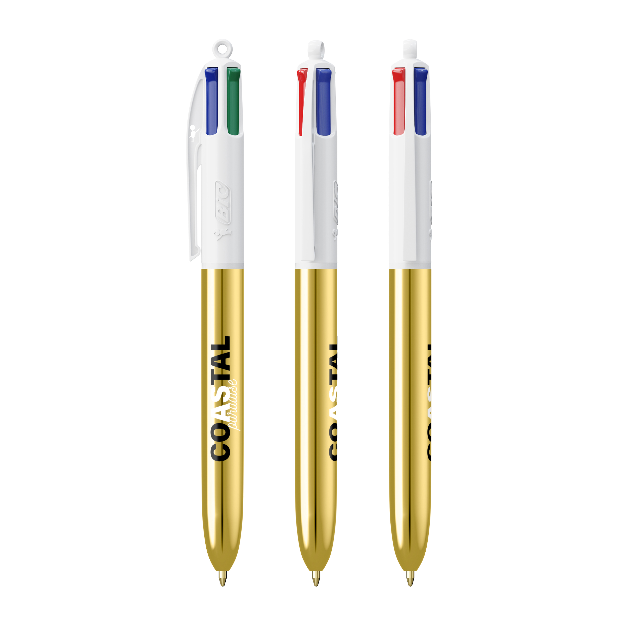 BIC® 4 Colours® Shine ballpen