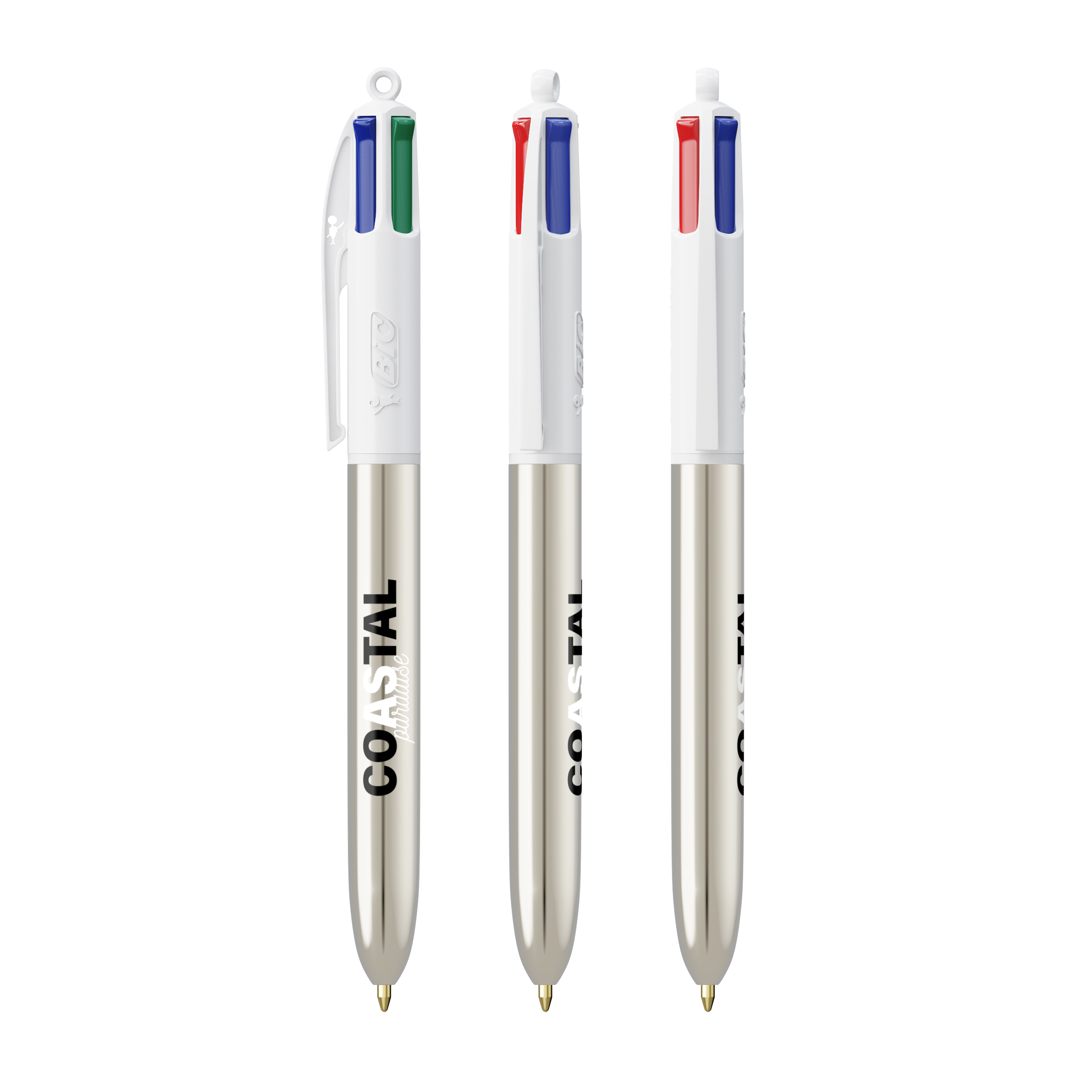 BIC® 4 Colours® Shine ballpen