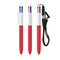 BIC® 4 Farben Soft mit Lanyard