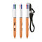 BIC® 4 Colours Fashion mit Lanyard Kugelschreiber
