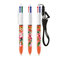 BIC® 4 Colours Fine mit Lanyard-Kugelschreiber