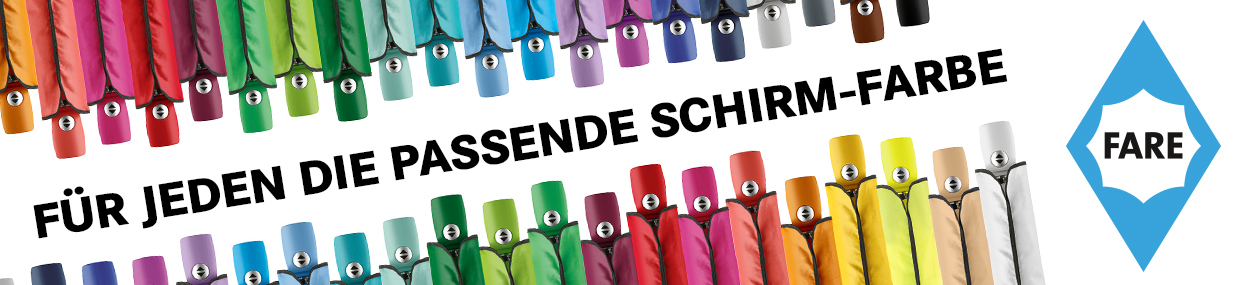 Werbemittel regen sonnen schirm Die6